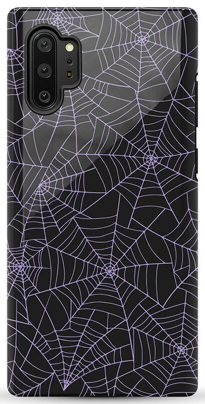 Midnight Web | Spider Web Case Phone Case Casetry Essential Galaxy Note 10 Plus 