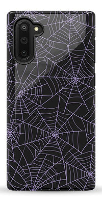 Midnight Web | Spider Web Case Phone Case Casetry Essential Galaxy Note 10 