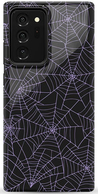 Midnight Web | Spider Web Case Phone Case Casetry Essential Galaxy Note 20 Ultra 