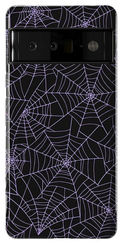 Midnight Web | Spider Web Case Phone Case Casetry Essential Google Pixel 6 Pro 