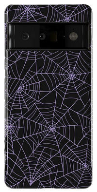 Midnight Web | Spider Web Case Phone Case Casetry Essential Google Pixel 6 Pro 