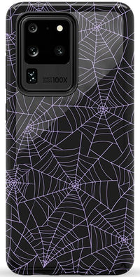 Midnight Web | Spider Web Case Phone Case Casetry Essential Galaxy S20 Ultra 