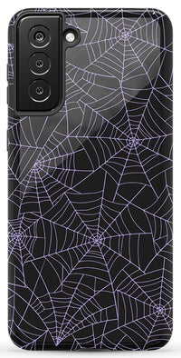 Midnight Web | Spider Web Case Phone Case Casetry Essential Galaxy S21 Plus 