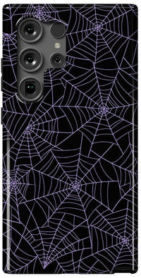 Midnight Web | Spider Web Case Phone Case Casetry Essential Galaxy S24 Ultra 