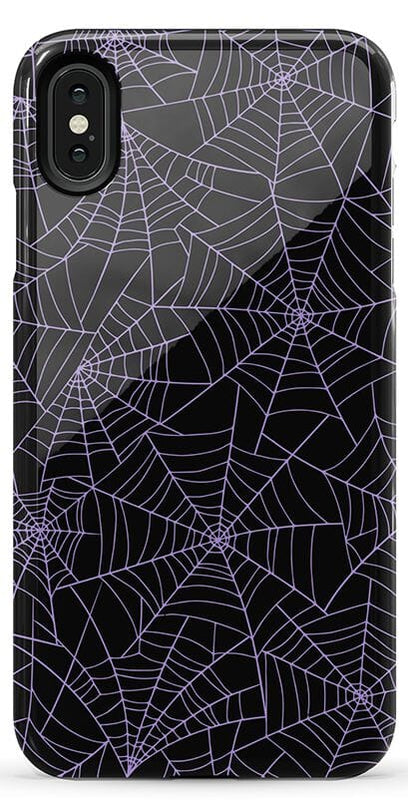 Midnight Web | Spider Web Case Phone Case Casetry Essential iPhone XS Max 