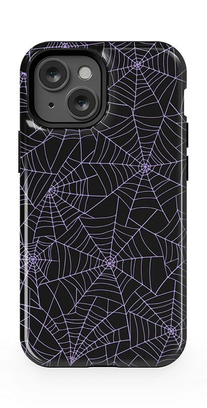 Midnight Web | Spider Web Case Phone Case Casetry Essential + MagSafe® iPhone 13 Mini 