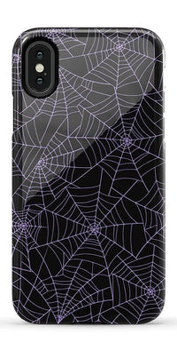 Midnight Web | Spider Web Case Phone Case Casetry Essential iPhone X / XS 