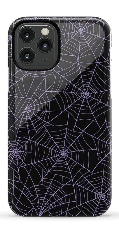 Midnight Web | Spider Web Case Phone Case Casetry Essential iPhone 11 Pro 