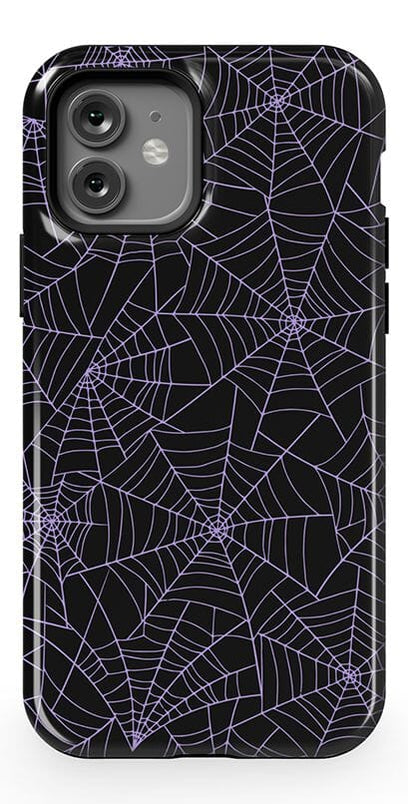 Midnight Web | Spider Web Case Phone Case Casetry Essential + MagSafe® iPhone 12 Pro 