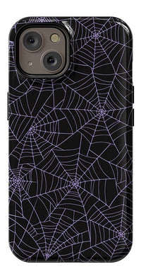 Midnight Web | Spider Web Case Phone Case Casetry Essential + MagSafe® iPhone 14 