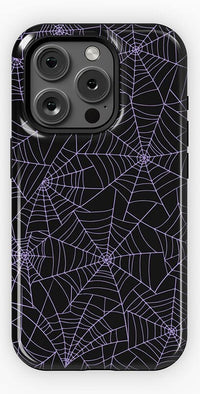 Midnight Web | Spider Web Case Phone Case Casetry Essential + MagSafe® iPhone 15 Pro 