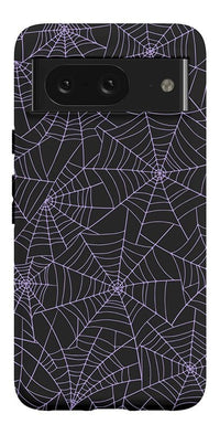 Midnight Web | Spider Web Case Phone Case Casetry Essential Google Pixel 8 