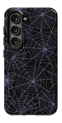 Midnight Web | Spider Web Case Phone Case Casetry Essential Galaxy S23 