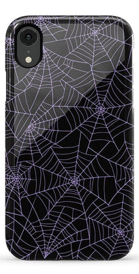 Midnight Web | Spider Web Case Phone Case Casetry Essential iPhone XR 