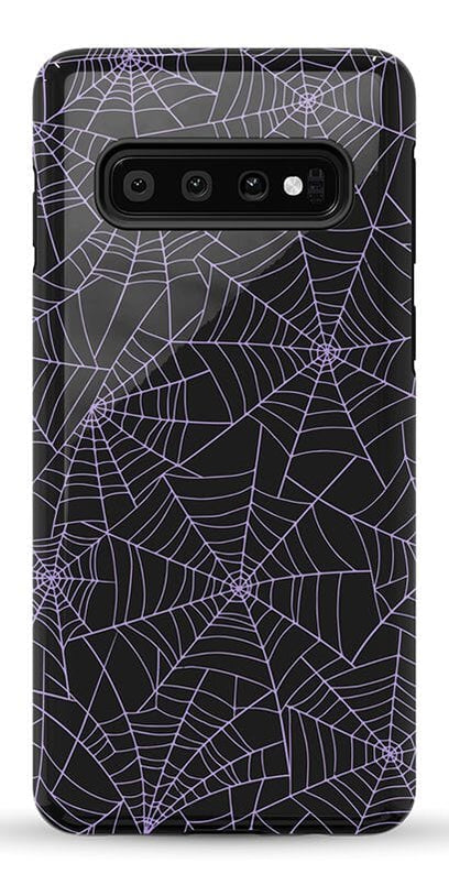 Midnight Web | Spider Web Case Phone Case Casetry Essential Galaxy S10 