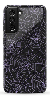 Midnight Web | Spider Web Case Phone Case Casetry Essential Galaxy S21 