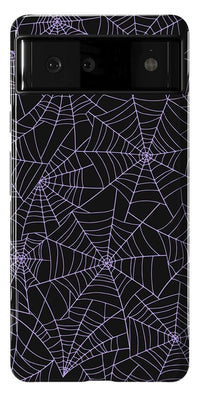 Midnight Web | Spider Web Case Phone Case Casetry Essential Google Pixel 6 