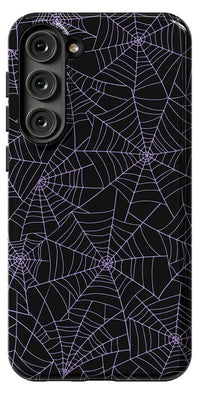 Midnight Web | Spider Web Case Phone Case Casetry Essential Galaxy S23 Plus 