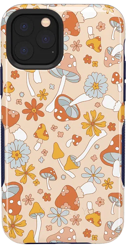 Mushroom Magic | Retro Floral Case iPhone Case get.casely Bold iPhone 11 Pro Max 