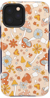 Mushroom Magic | Retro Floral Case iPhone Case get.casely Bold iPhone 11 Pro Max 