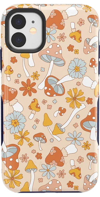 Mushroom Magic | Retro Floral Case iPhone Case get.casely Bold iPhone 11 