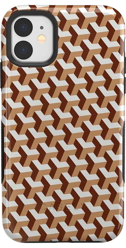 Step It Up | Abstract Geo Case iPhone Case get.casely Bold iPhone 11 