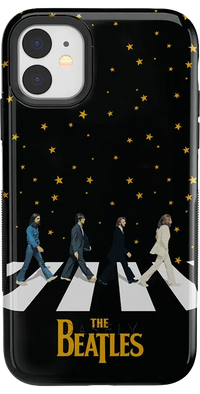 Night Walk | The Beatles Abbey Road Dual Image Case iPhone Case get.casely 