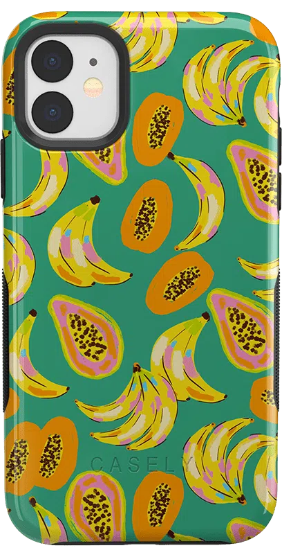 Papaya Palms | Dippin' Daisy's Isla Tropical Case iPhone Case get.casely Bold iPhone 11