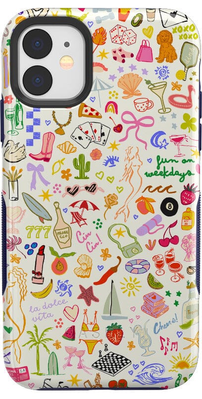 All the Fun Things | Fun on Weekdays Case iPhone Case get.casely Bold iPhone 11 