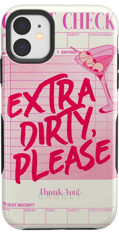 Extra Dirty Please | Fun on Weekdays Case iPhone Case get.casely Bold iPhone 11 
