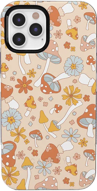 Mushroom Magic | Retro Floral Case iPhone Case get.casely Bold + MagSafe® iPhone 12 Pro Max 