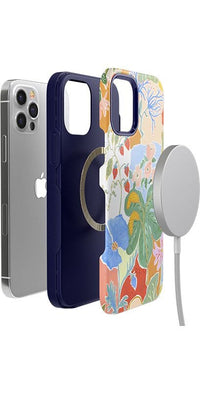 Botanical Blooms | Floral Patchwork Case iPhone Case get.casely 