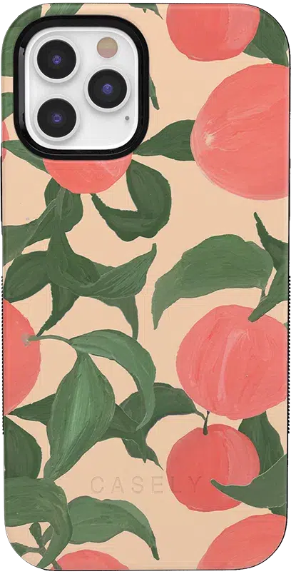 Feeling Peachy | Blush Vines Case iPhone Case get.casely Bold + MagSafe® iPhone 12 Pro 