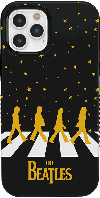 Night Walk | The Beatles Abbey Road Dual Image Case iPhone Case get.casely Bold + MagSafe® iPhone 12 Pro Max 