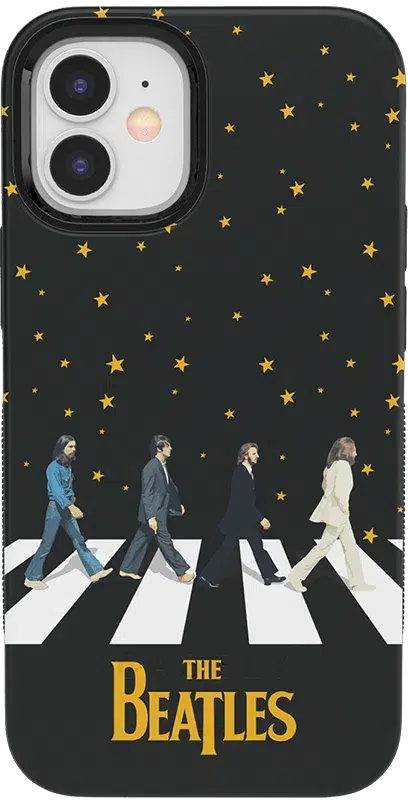 Night Walk | The Beatles Abbey Road Dual Image Case iPhone Case get.casely 