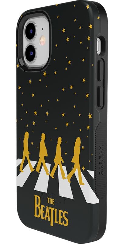 Night Walk | The Beatles Abbey Road Dual Image Case iPhone Case get.casely 