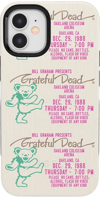 Miracle Ticket | Grateful Dead Vintage Case iPhone Case get.casely Bold + MagSafe® iPhone 12 