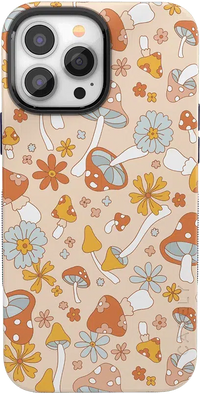 Mushroom Magic | Retro Floral Case iPhone Case get.casely Bold + MagSafe® iPhone 13 Pro Max 