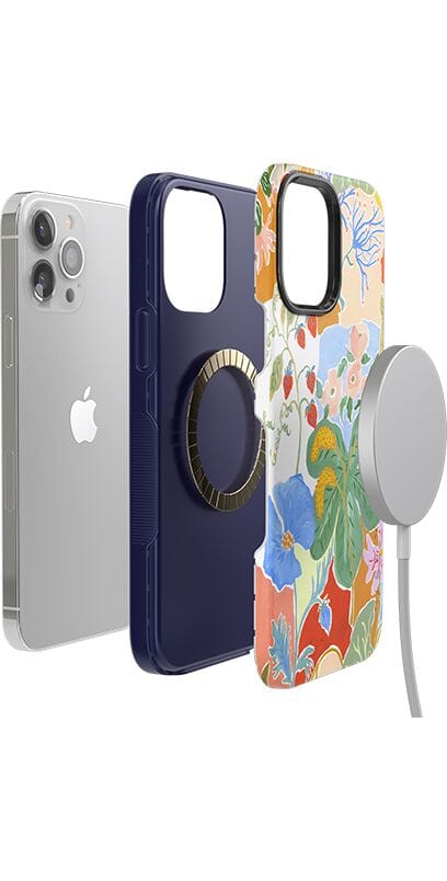 Botanical Blooms | Floral Patchwork Case iPhone Case get.casely 