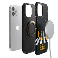 Night Walk | The Beatles Abbey Road Dual Image Case iPhone Case get.casely 