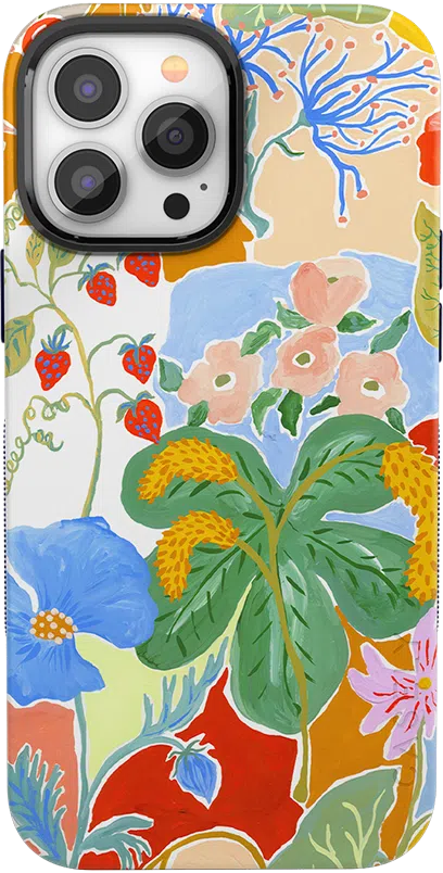 Botanical Blooms | Floral Patchwork Case iPhone Case get.casely Bold + MagSafe® iPhone 13 Pro Max