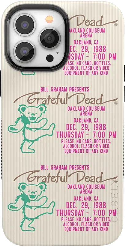 Miracle Ticket | Grateful Dead Vintage Case iPhone Case get.casely Bold + MagSafe® iPhone 13 Pro Max 