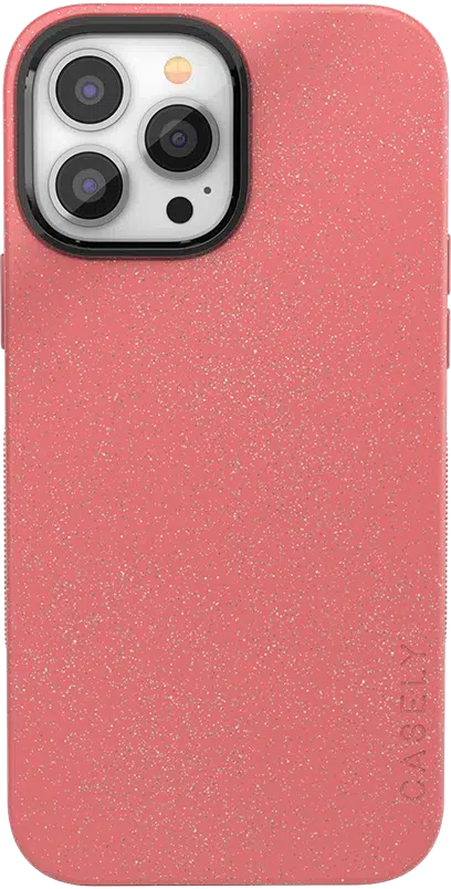 Starfish Wishes | Coral Pink Shimmer Case iPhone Case get.casely Bold + MagSafe® iPhone 13 Pro Max 