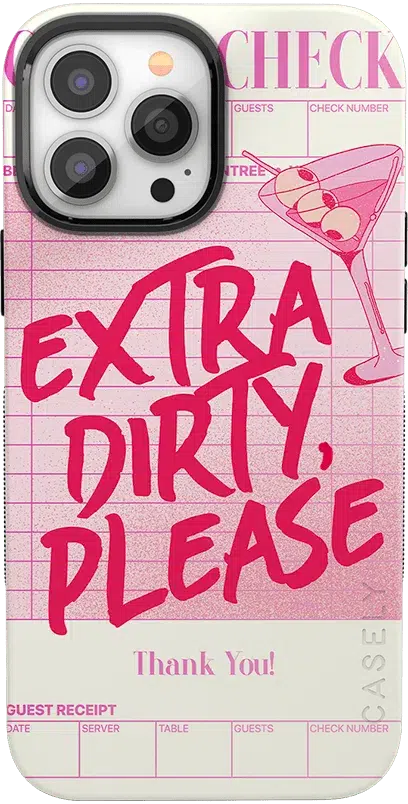 Extra Dirty Please | Fun on Weekdays Case iPhone Case get.casely Bold + MagSafe® iPhone 13 Pro Max 