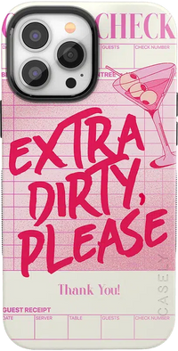 Extra Dirty Please | Fun on Weekdays Case iPhone Case get.casely Bold + MagSafe® iPhone 13 Pro Max 