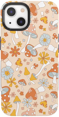 Mushroom Magic | Retro Floral Case iPhone Case get.casely Bold + MagSafe® iPhone 13 