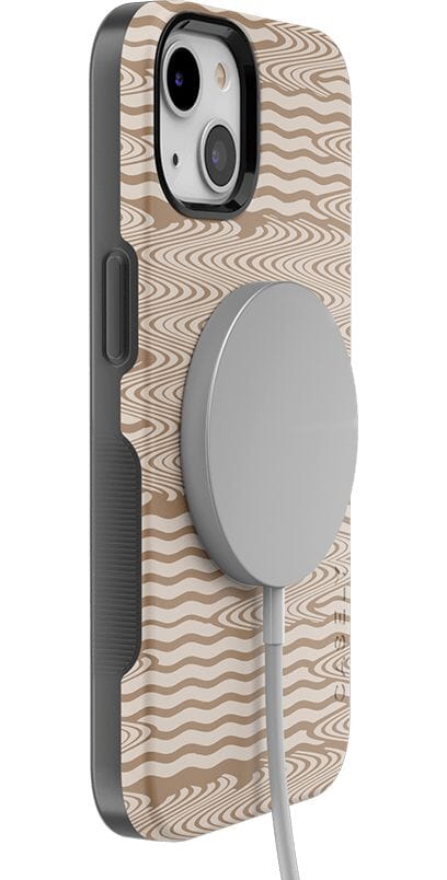 Mocha Ripple | Brown Waves Case iPhone Case get.casely 