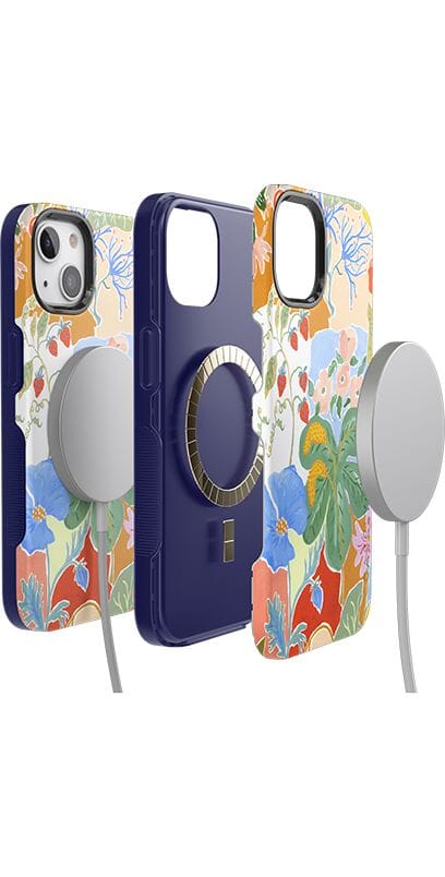 Botanical Blooms | Floral Patchwork Case iPhone Case get.casely 