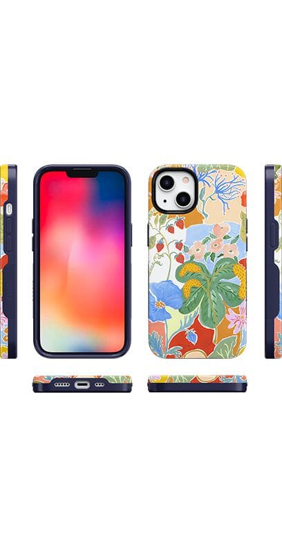 Botanical Blooms | Floral Patchwork Case iPhone Case get.casely 