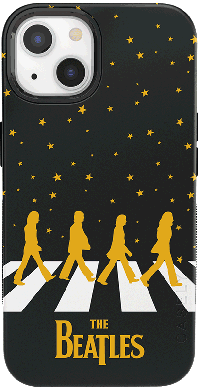 Night Walk | The Beatles Abbey Road Dual Image Case iPhone Case get.casely Bold + MagSafe® iPhone 13 